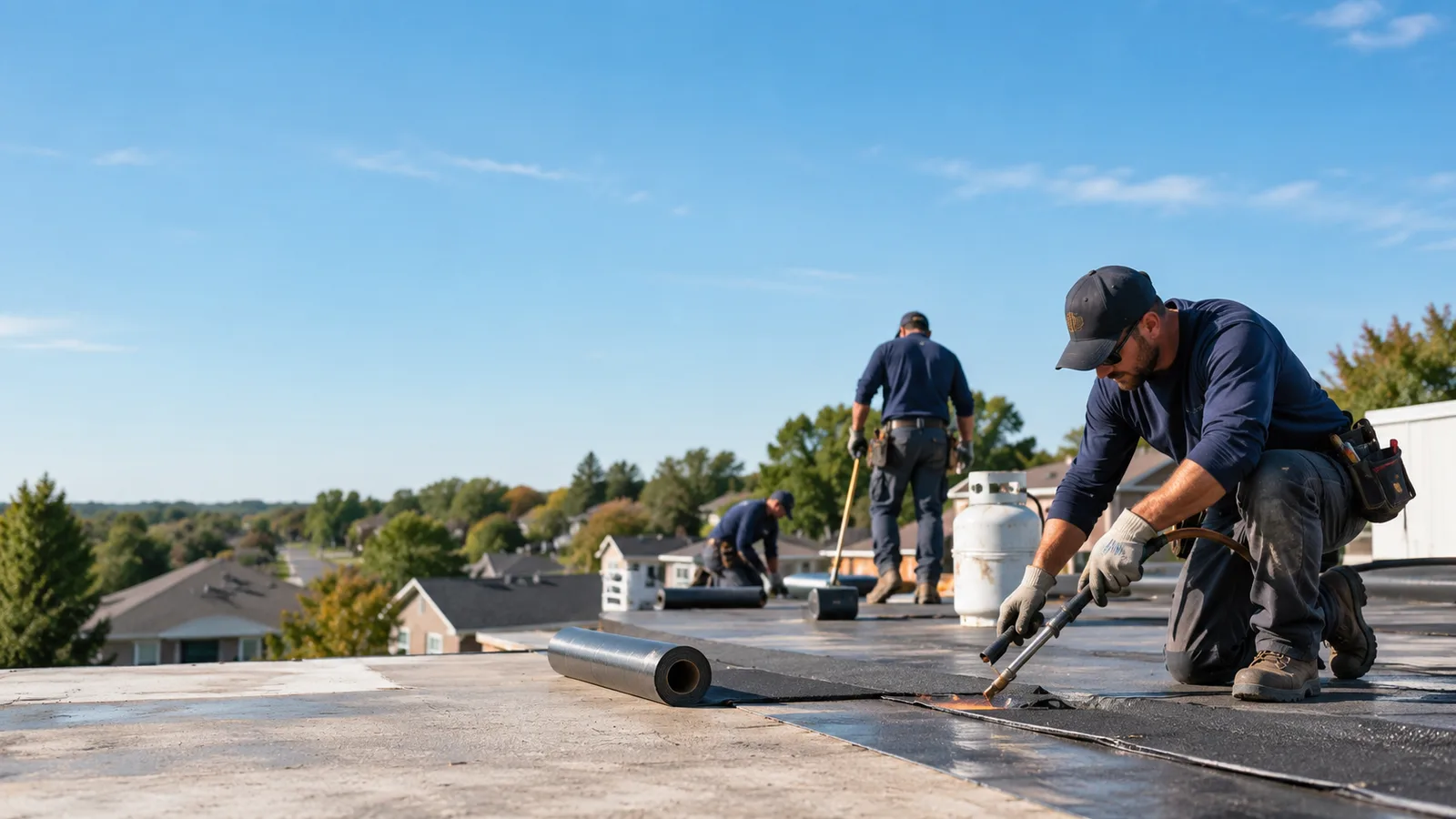 Flat Roof Leak Repair providers in Batchtown, IL
